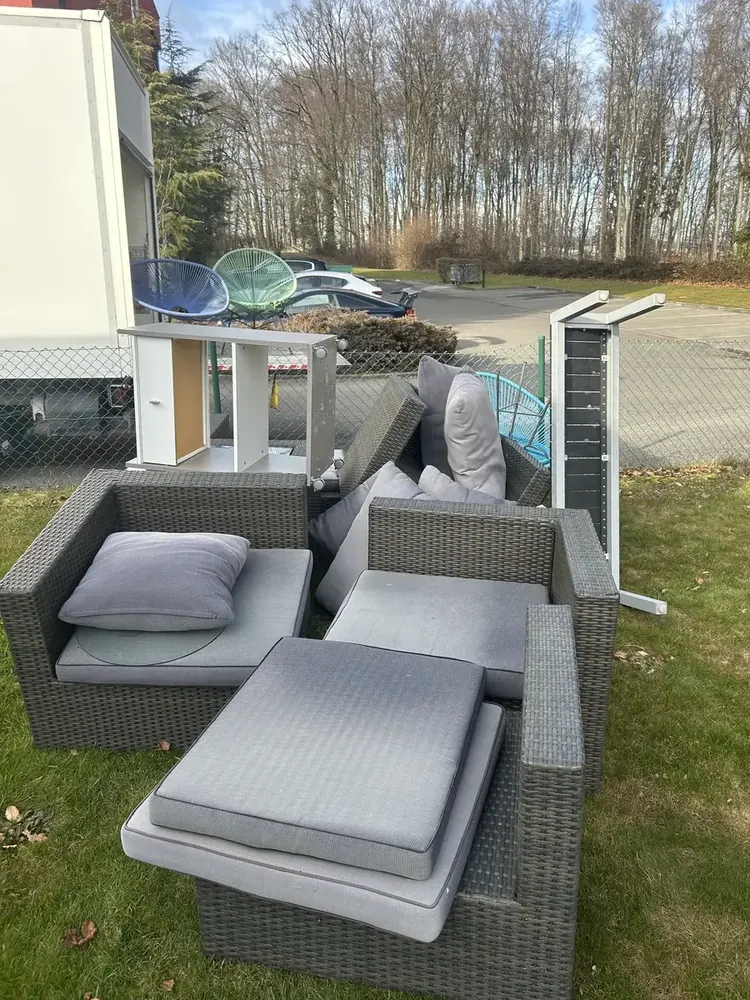 Évacuation de mobilier et encombrants à Morat / Murten, ville bilingue