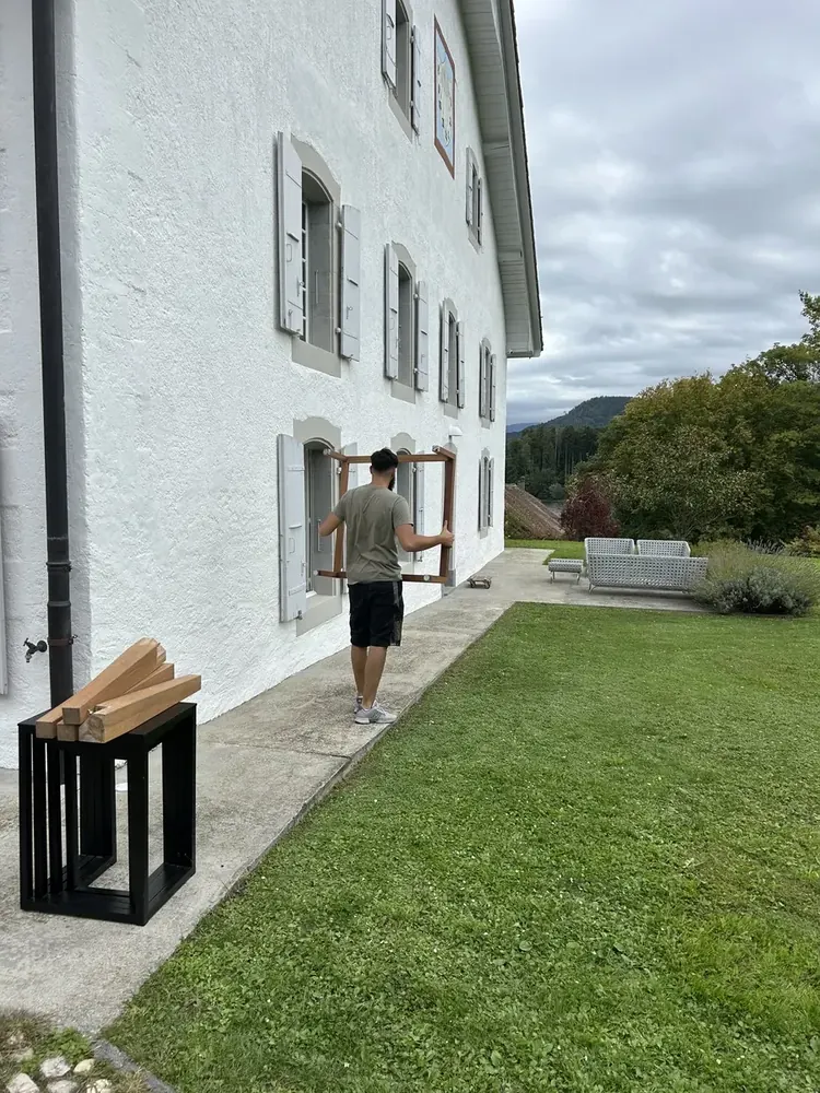 Transport de mobilier à la main - déménagement à Broc